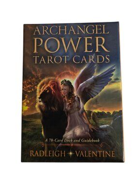 Archangel Power Tarot Cards Radleigh Valentine Hay House 78 Card Deck Guidebook
